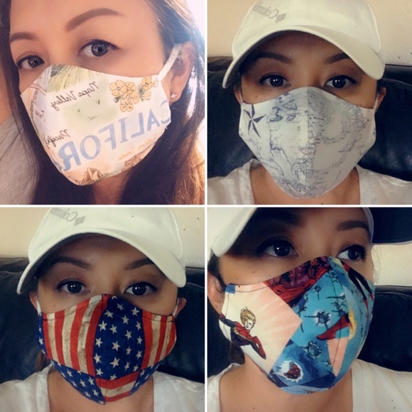 Wonder Woman red and gold mask. Limited supply - Picture 2 of 2